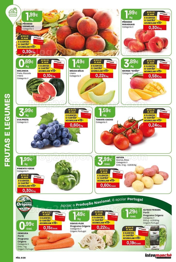 Antevisão Folheto INTERMARCHÉ Contact Promoções de 16 a 22 julho